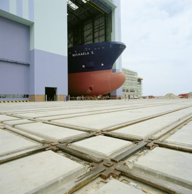 Railsysteem Speciaal - Kruisingen Stralsund Duitsland