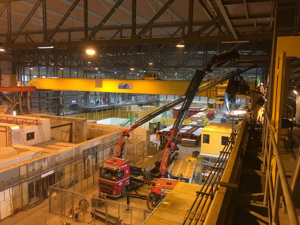 rail track switch Cern