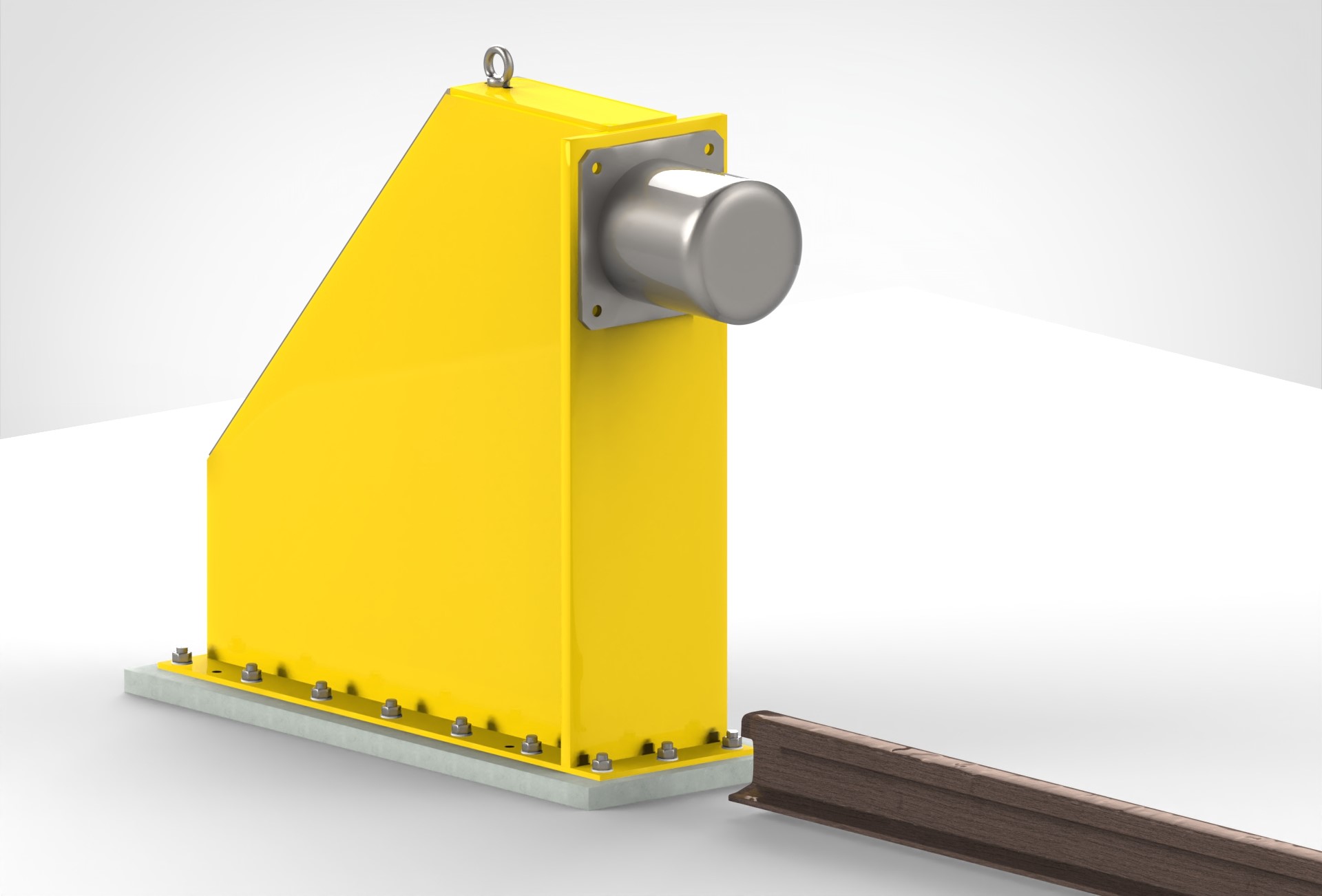 Crane buffers | Bemo Rail expert in Rail Technology