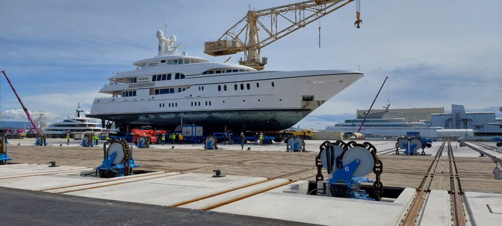 first client la Ciotat Shipyard