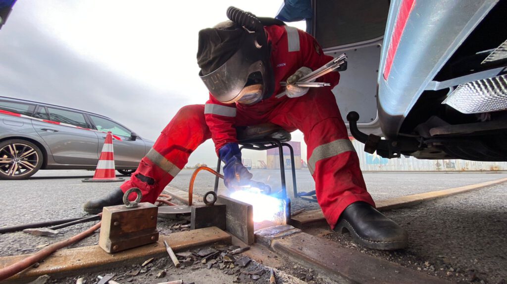 Specialist welder Bemo Rail